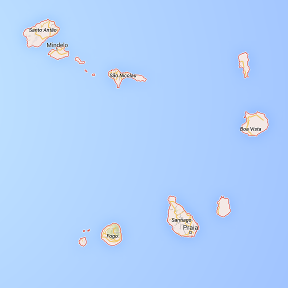 Cabo Verde Map